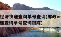 ems经济快递查询单号查询(邮政ems经济快递查询单号查询跟踪)